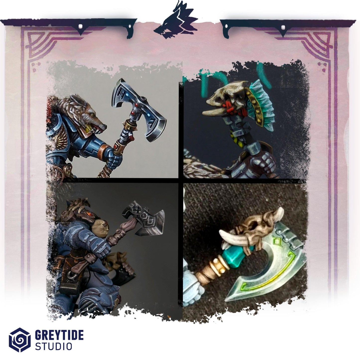 Axes | Primal hounds | Greytide Studio