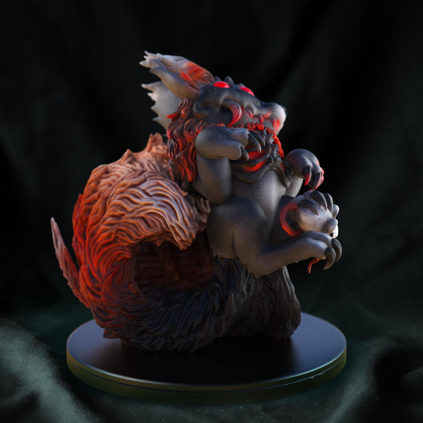BFG - Chibi Kojiro Fox | Sculpt | Black forge Games