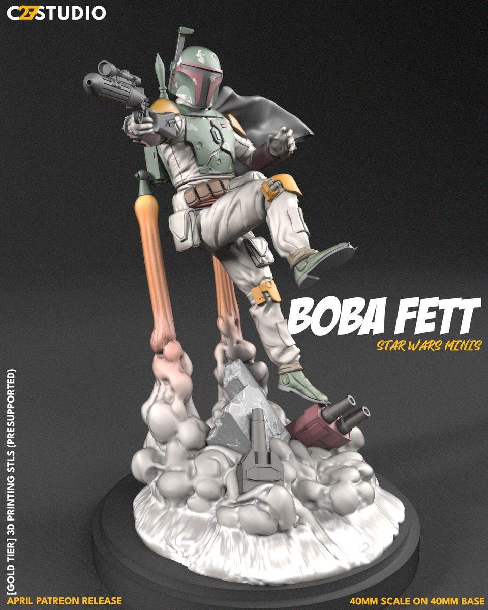 Unmodified Clone - Shatter Point - Star Wars Fan Art - 3d Printed TTRPG Miniature