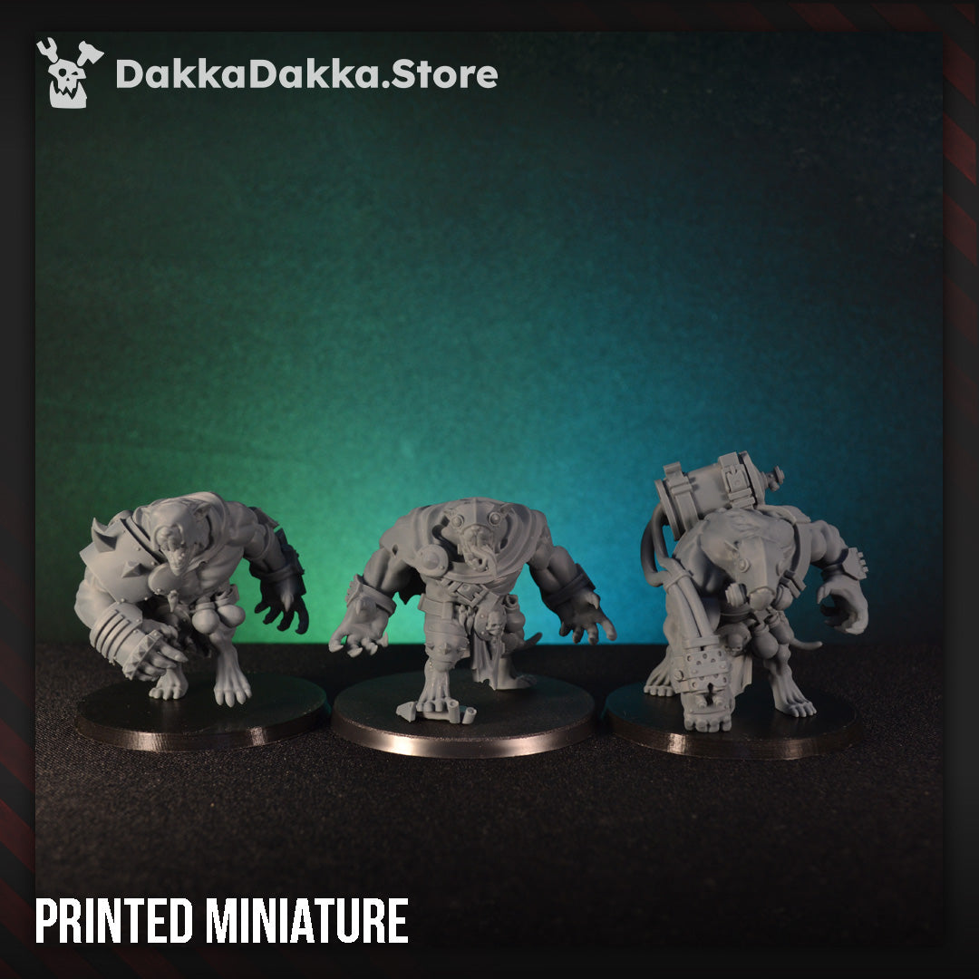 Alternate view of Big Rat Miners by DakkaDakka Store - Full Miniature / Model