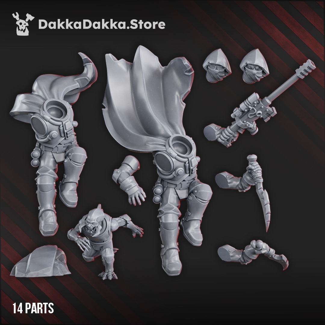 Alternate view of CHC Assassinator by DakkaDakka Store - Full Miniature / Model