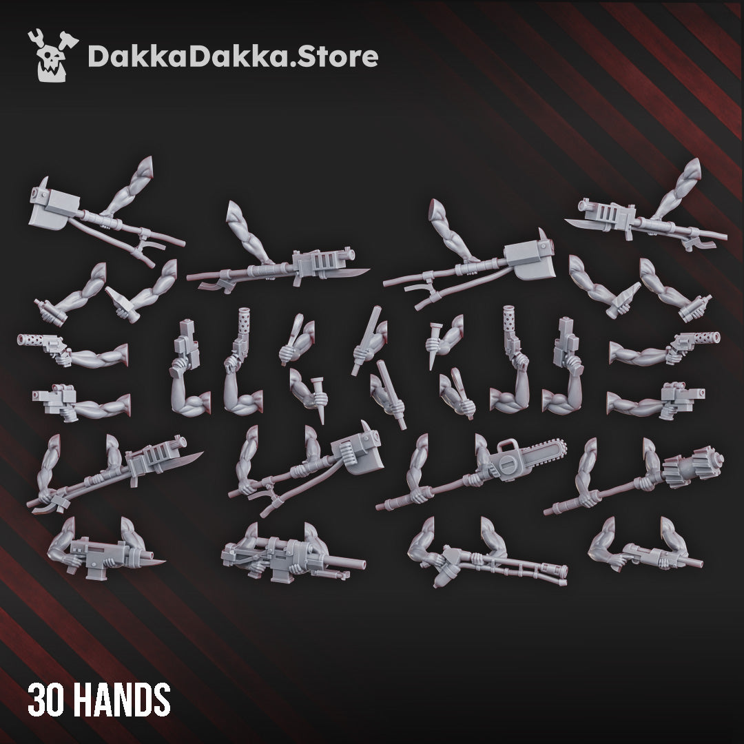 Alternate view of CHURCH FALLEN SQUAD (BUILD KIT) by DakkaDakka Store - Full Miniature / Model