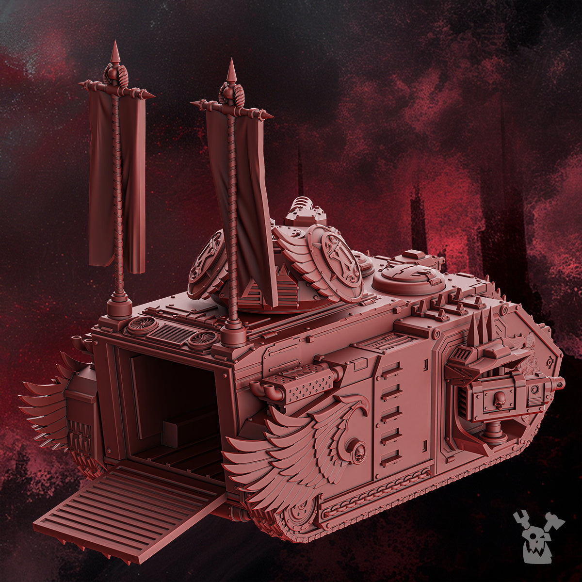 Alternate view of CRIMSON WINGS APC by DakkaDakka Store - Full Miniature / Model