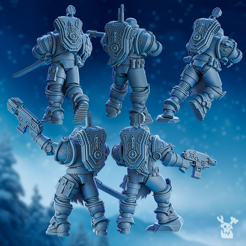 Alternate view of DEIMOS HOUNDS SQUAD by DakkaDakka Store - Full Miniature / Model
