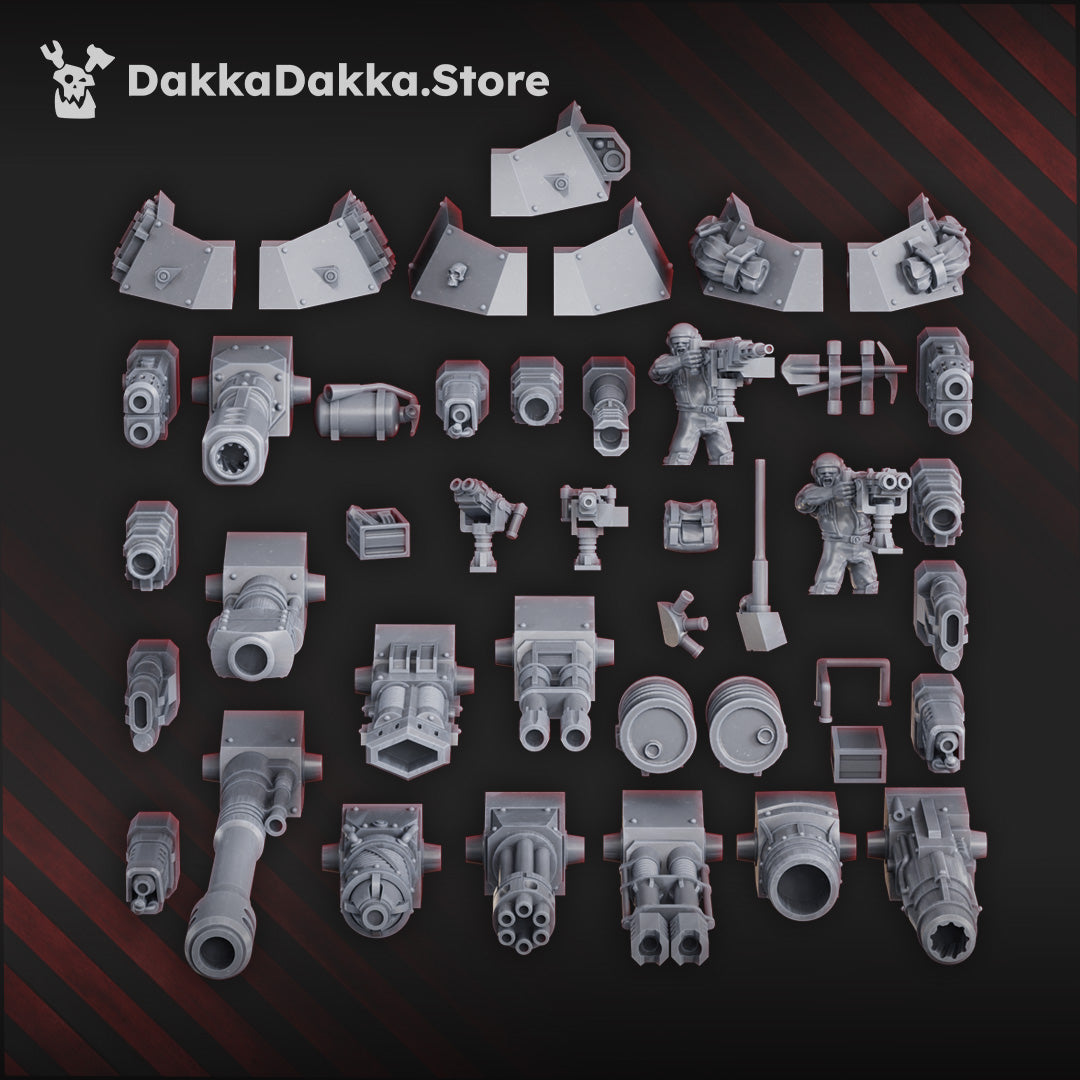 Alternate view of INFANTRY BATTLE TANK LR-7 by DakkaDakka Store - Full Miniature / Model