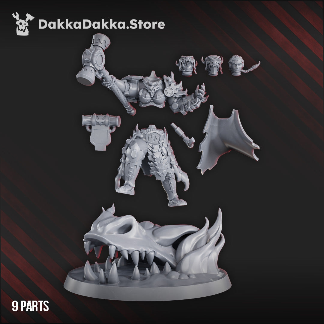 Alternate view of Iskra Nova The Firestorm by DakkaDakka Store - Full Miniature / Model