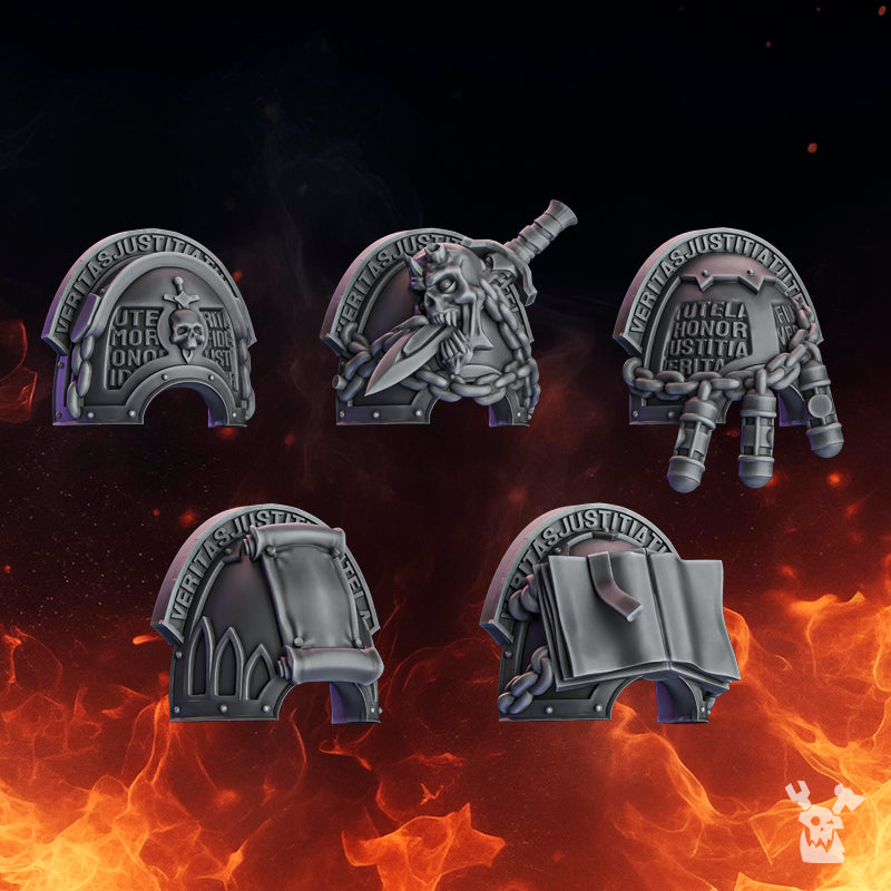 PACTUM AETERNUM WARDEN SHOULDER PADS by DakkaDakka Store - Shoulder Pad