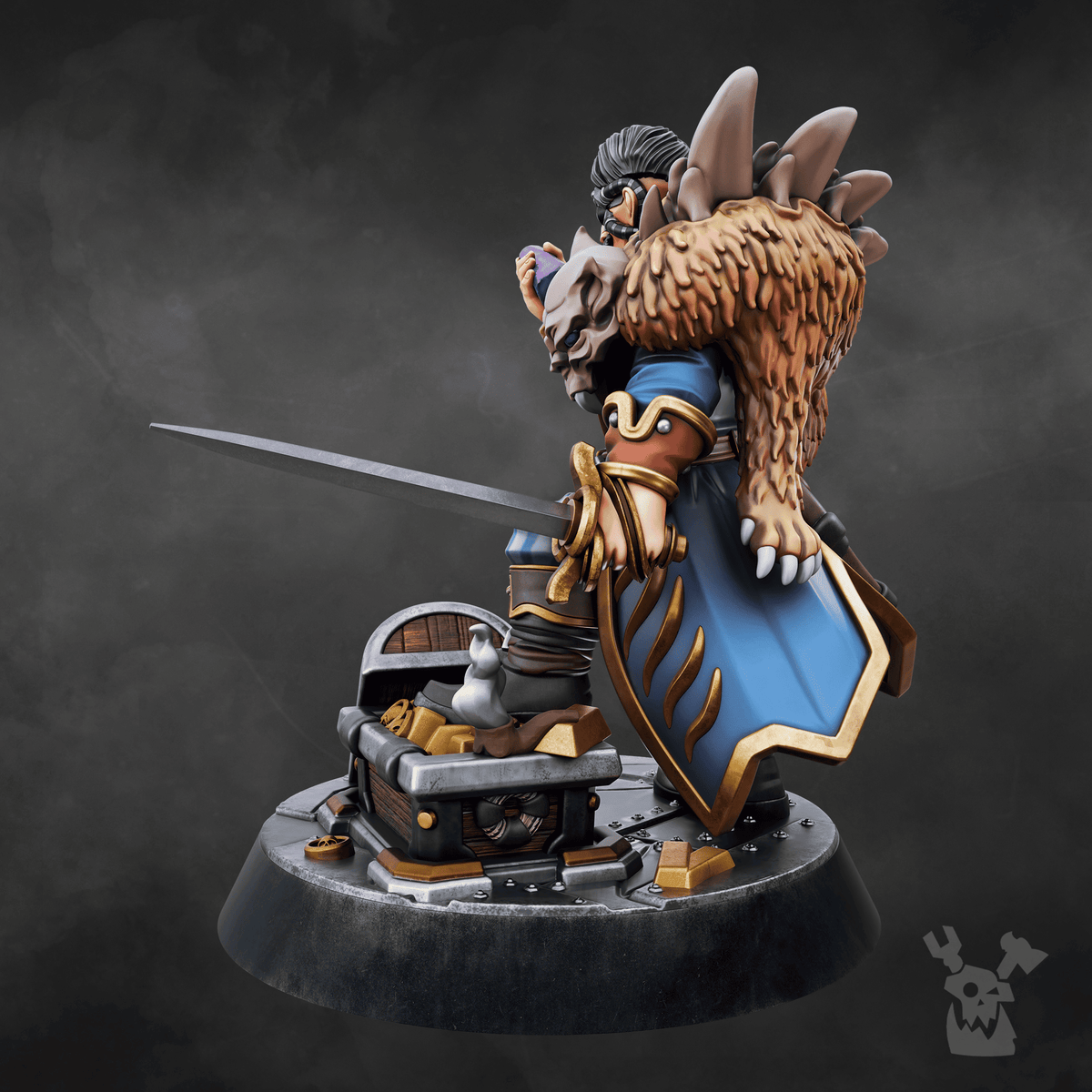 Alternate view of DRAKE THE BEAST by DakkaDakka Store - Full Miniature / Model