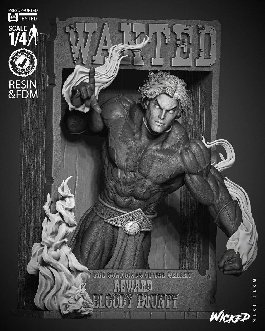 Adam Warlock Poster Bust Scale 1/ 4 (mm)