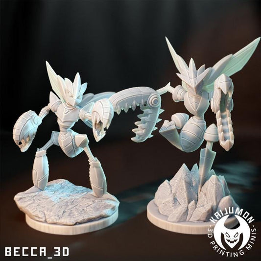 Kaijumon Knifebugs/ Tabletop Model / Miniature Figurine | Kaijumon (Scyther)