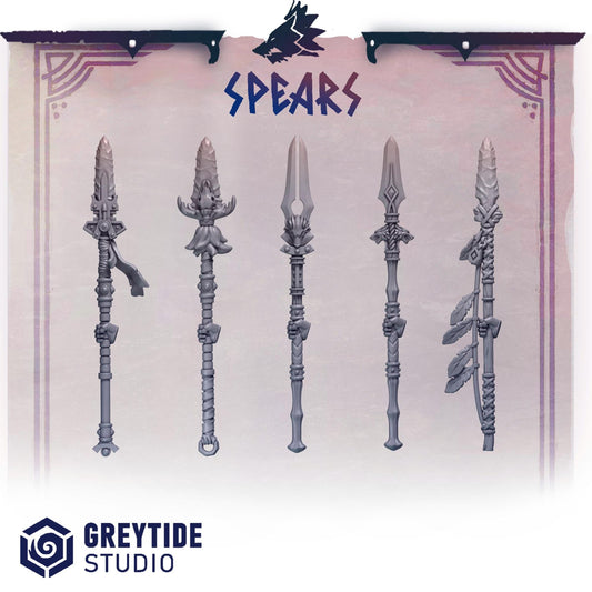 Spears | Primal hounds | Greytide Studio