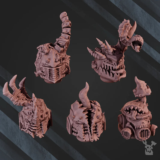 PANDEMONIUM HELMETS SET X5