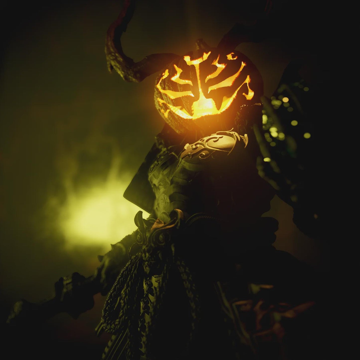 BFG - Voljaryk Pumpkin Head Addon | Sculpt | Black forge Games