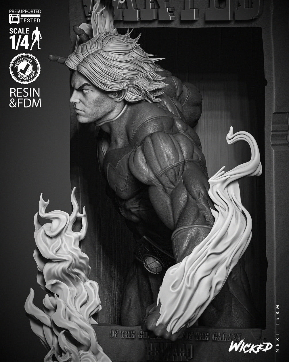 Adam Warlock Poster Bust Scale 1/ 4 (mm)
