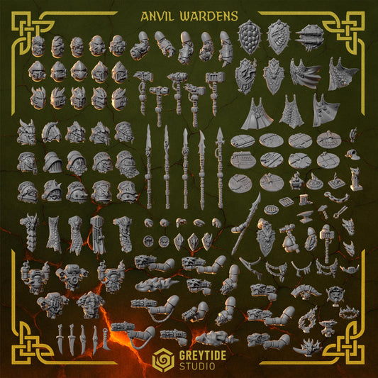 Complete set| Anvil Wardens | Greytide Studio