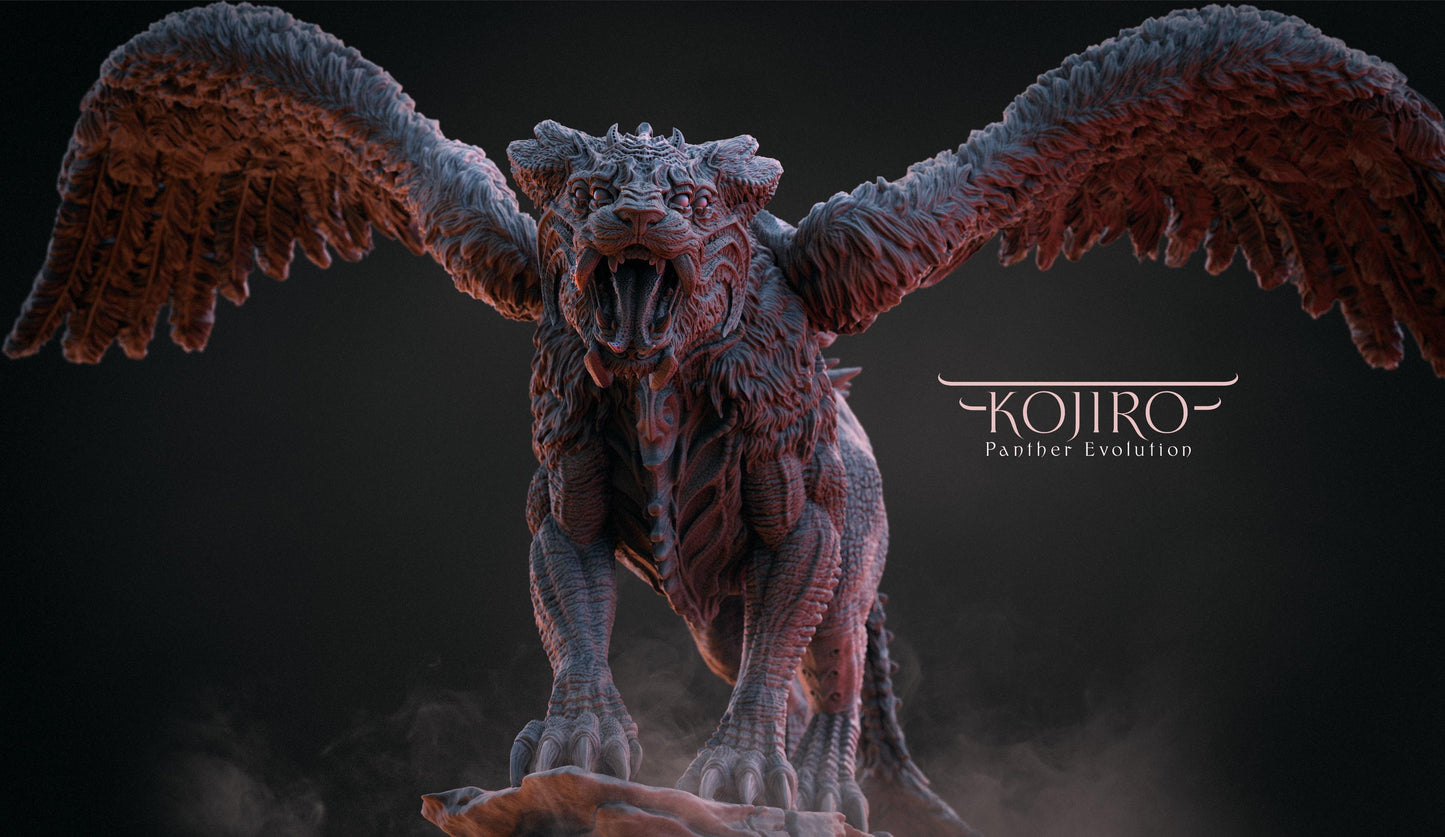 BFG - Kojiro Panther - 1.12 Scale| Sculpt | Black forge Games