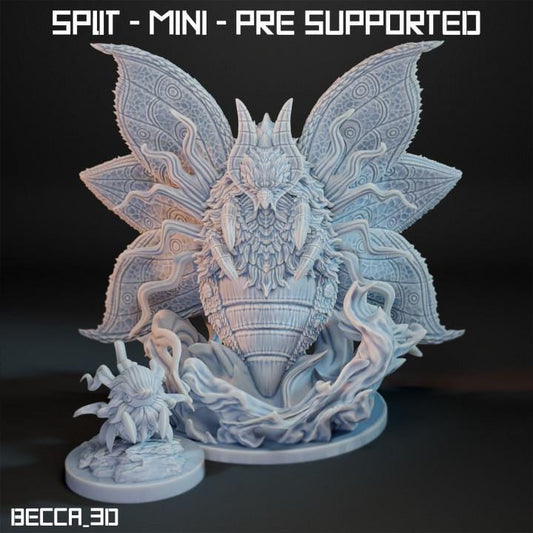 Kaijumon Fire Moth/ Tabletop Model / Miniature Figurine | Kaijumon