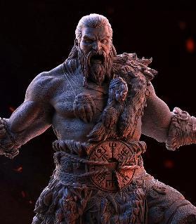 FREKI - THE BOARHEADED | Sculpt | Black forge Games