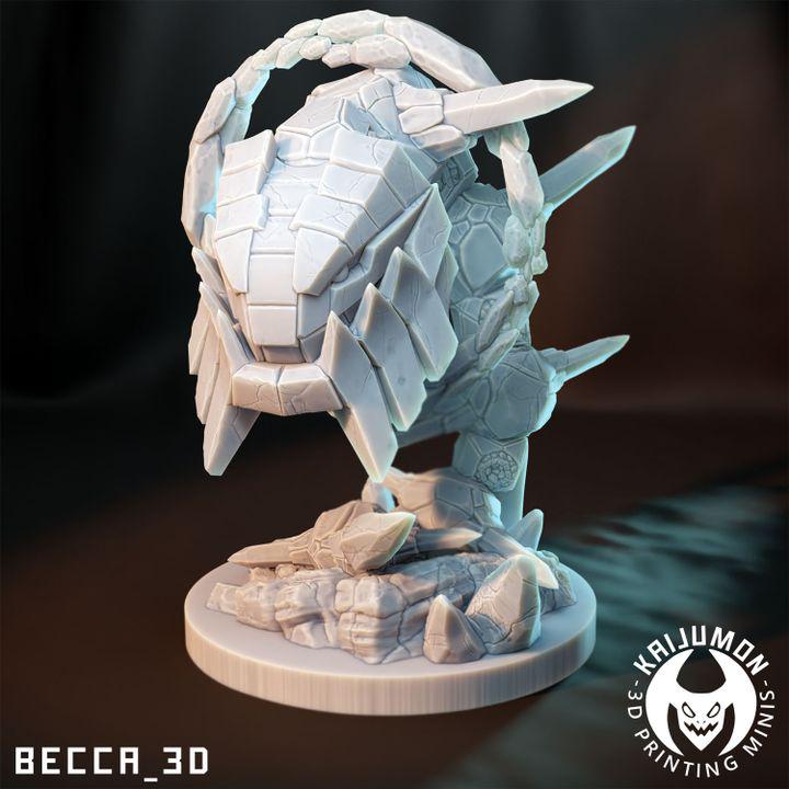 Kaijumon Boulder Snake / Tabletop Model / Miniature Figurine | Kaijumon (onyx)