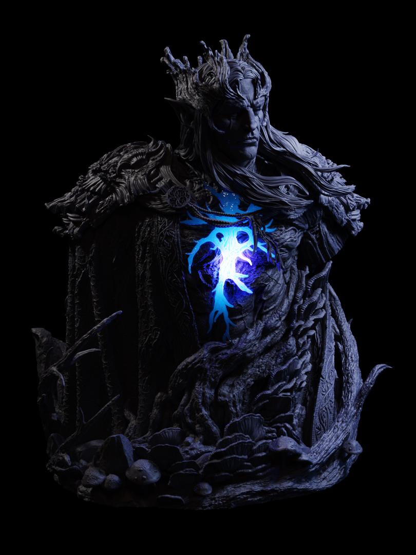 King Val-Daerak Premium Bust | Sculpt | Black forge Games