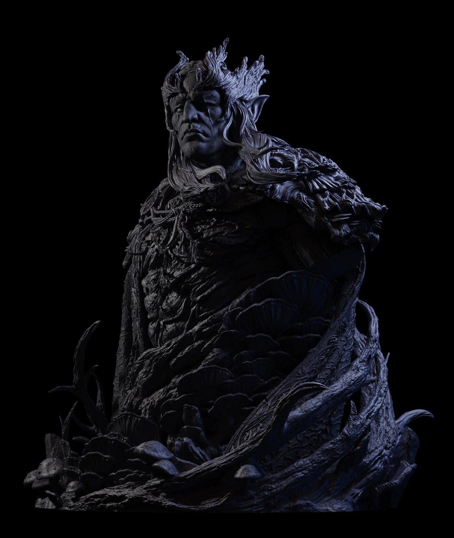 King Val-Daerak Premium Bust | Sculpt | Black forge Games