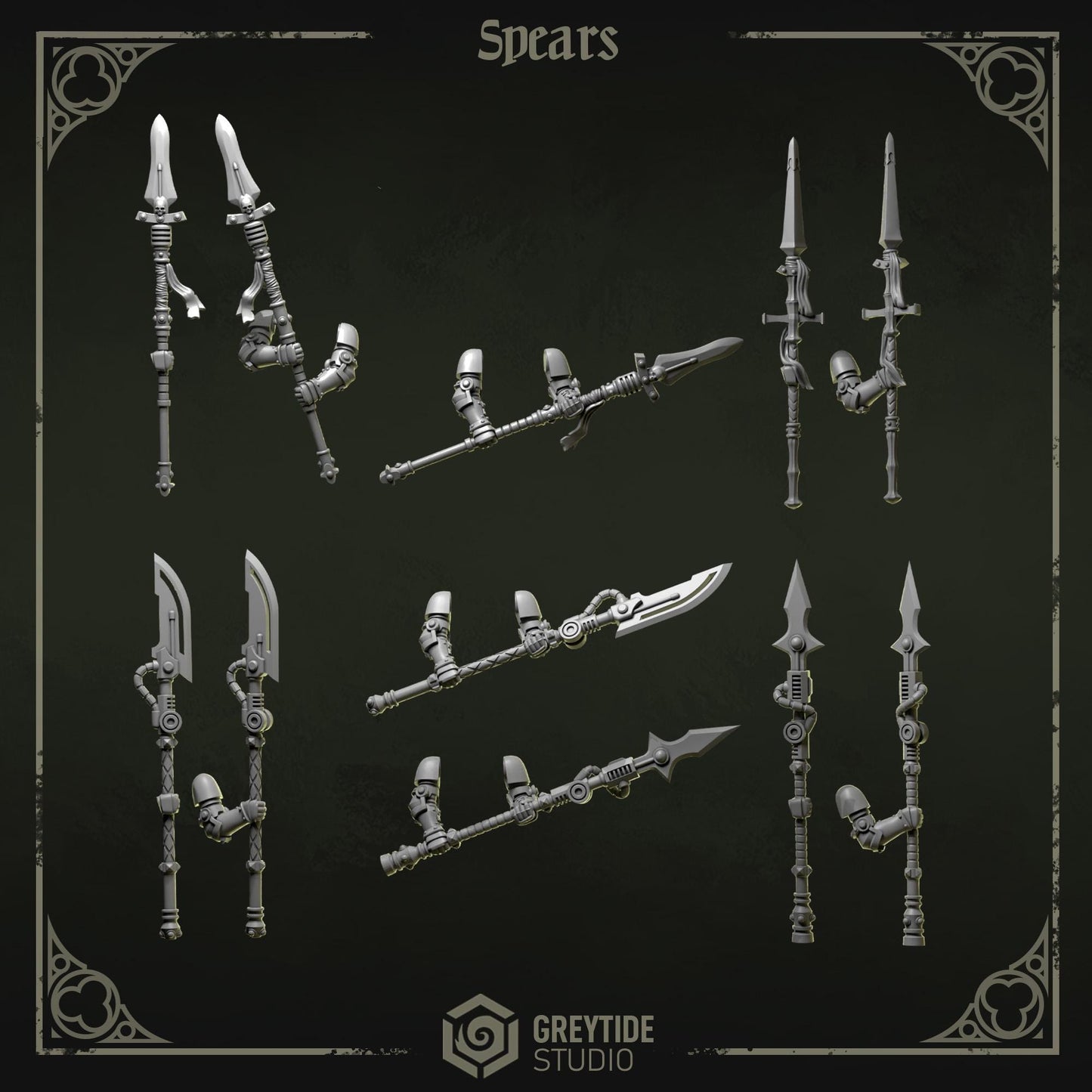 Spears | Eternal Pilgrims | Greytide Studio