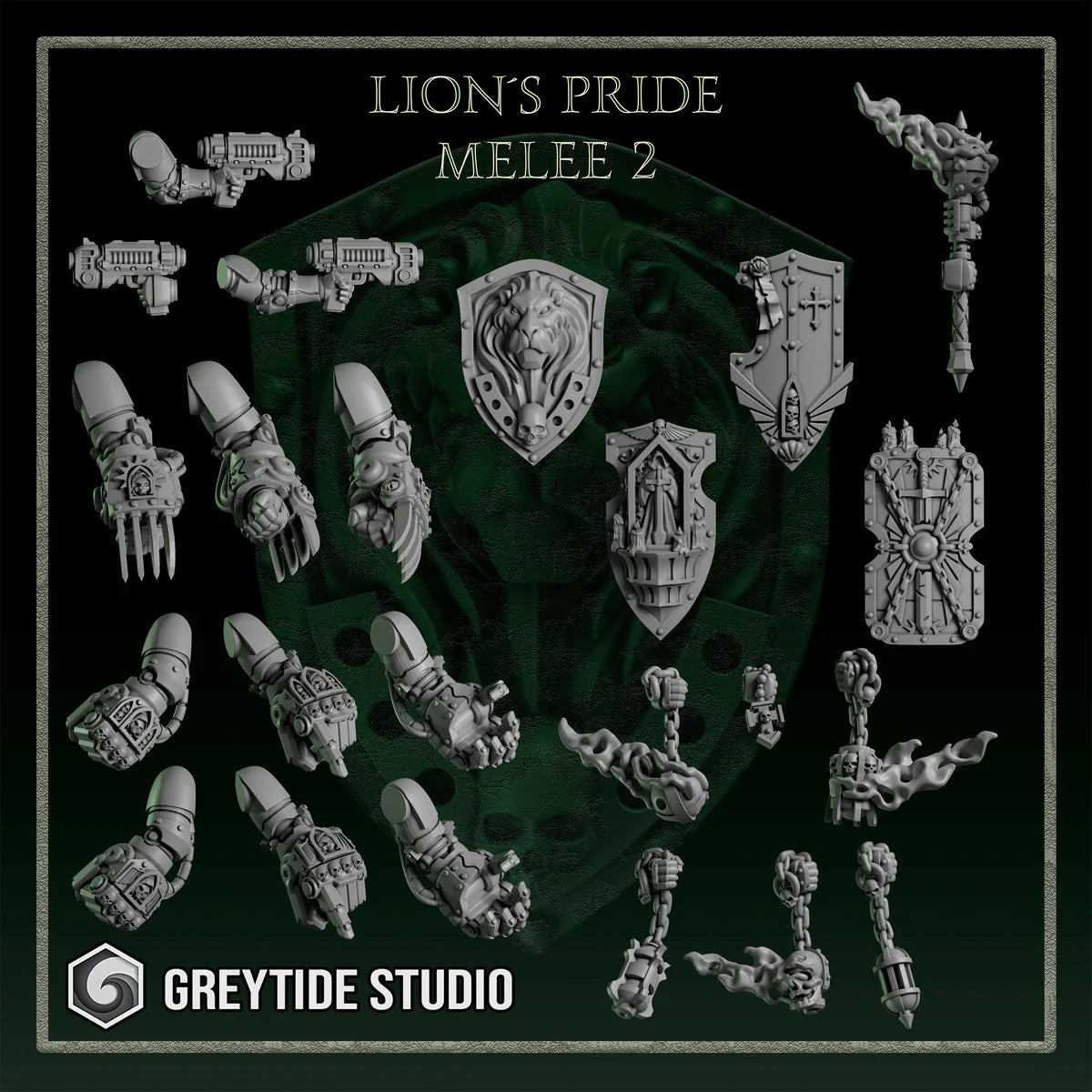 Lion´s Pride space warriors upgrade kit