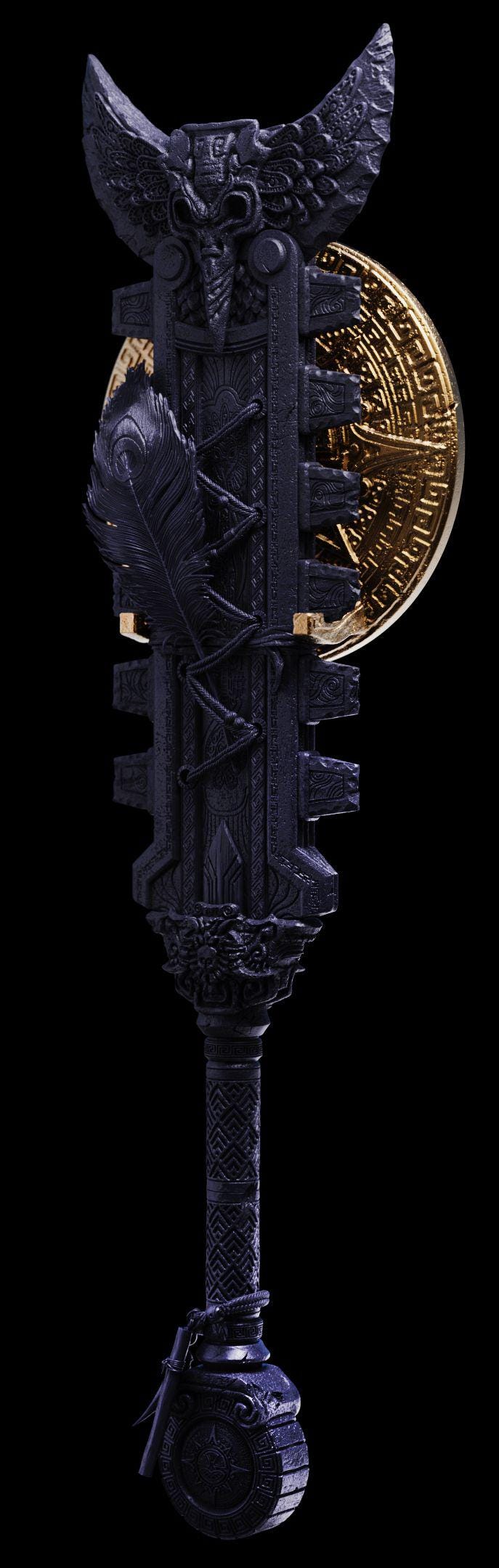 BFG - Oathguard - The Sacred Macuahuitl | Sculpt | Black forge Games