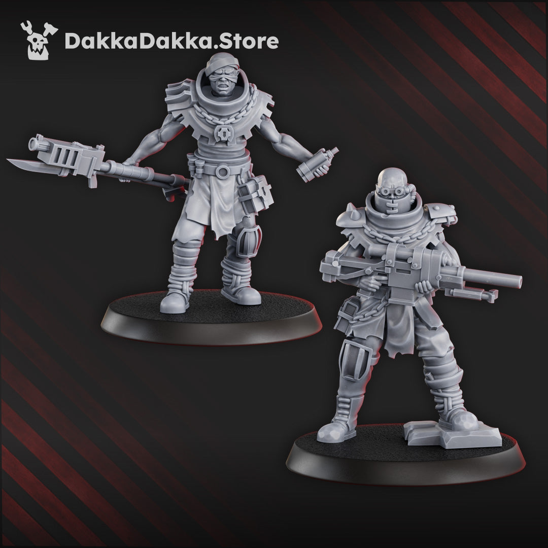 Alternate view of CHURCH FALLEN SQUAD (X10) by DakkaDakka Store - Full Miniature / Model