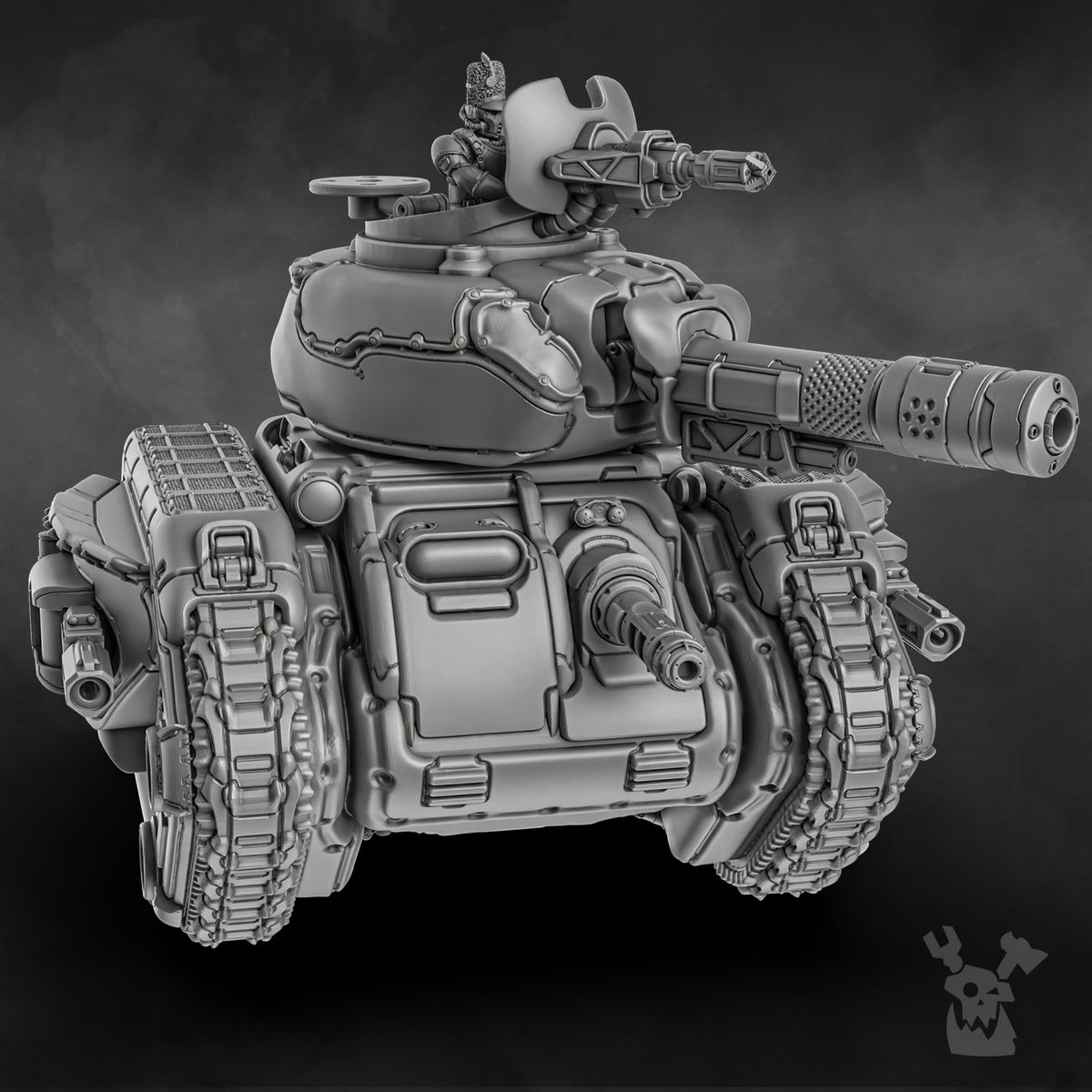 STEAMGUARD BATTLE TANK by DakkaDakka Store - Full Miniature / Model