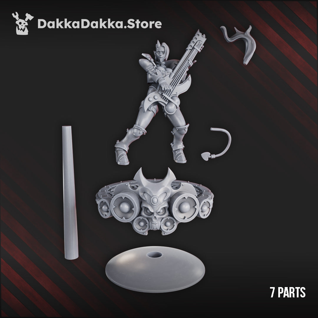 Alternate view of Ozzy "Hellbringer" by DakkaDakka Store - Full Miniature / Model