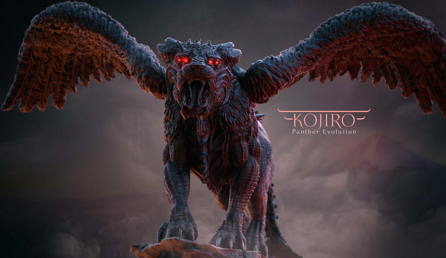 BFG - Kojiro Panther - 1.12 Scale| Sculpt | Black forge Games