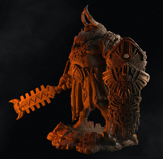 BFG - Nkosi - Addon - Mystic Shield - 1.12 Scale | Sculpt | Black forge Games