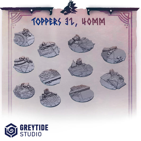 Toppers 1 | Primal hounds | Greytide Studio