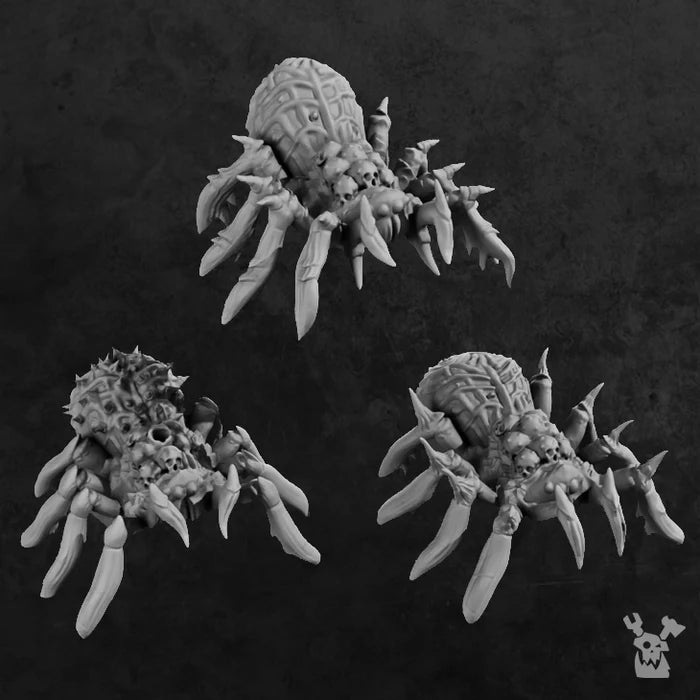 Fantasy Spiders x3