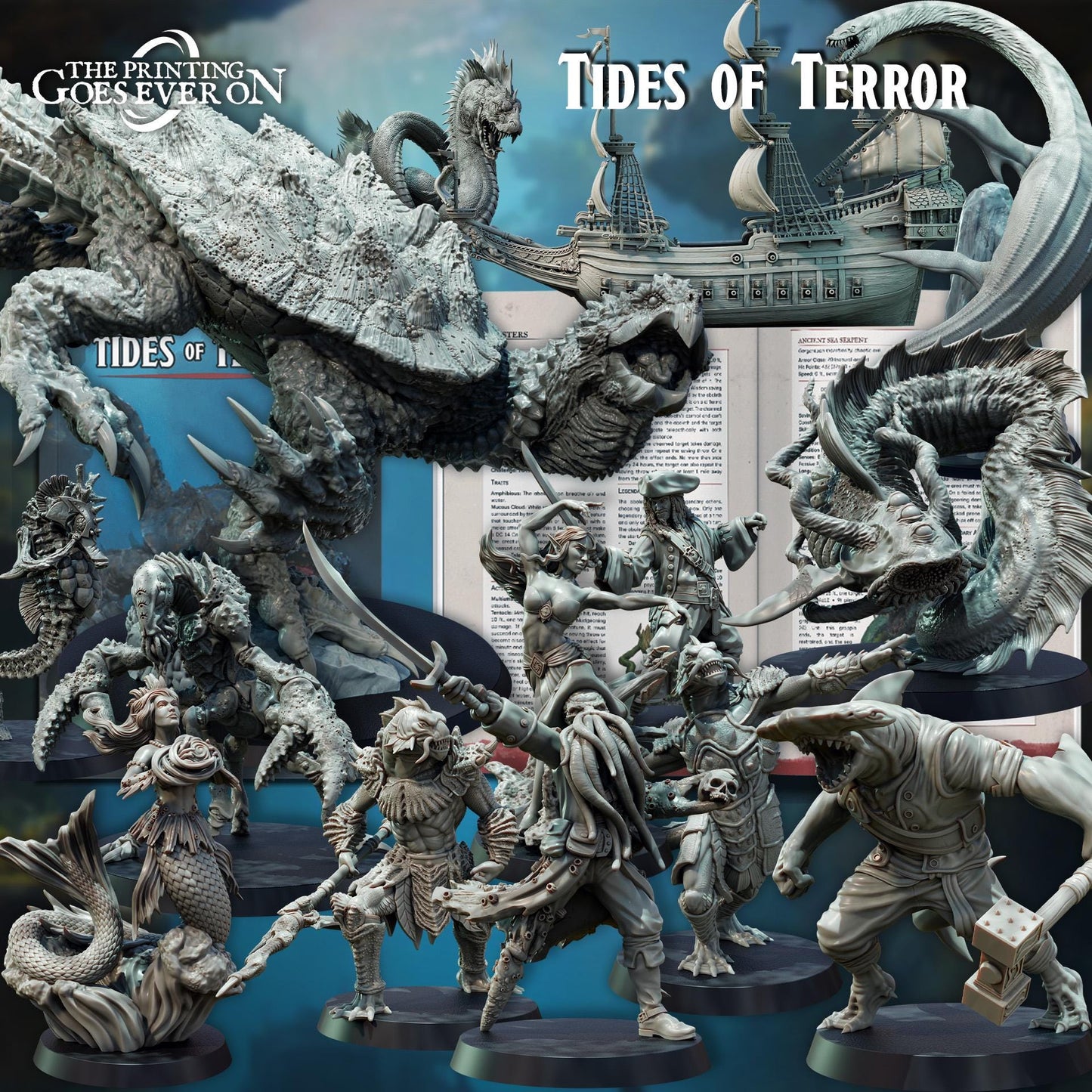 Tides of Terror | DND full Campaign | The Printing Goes EverOn