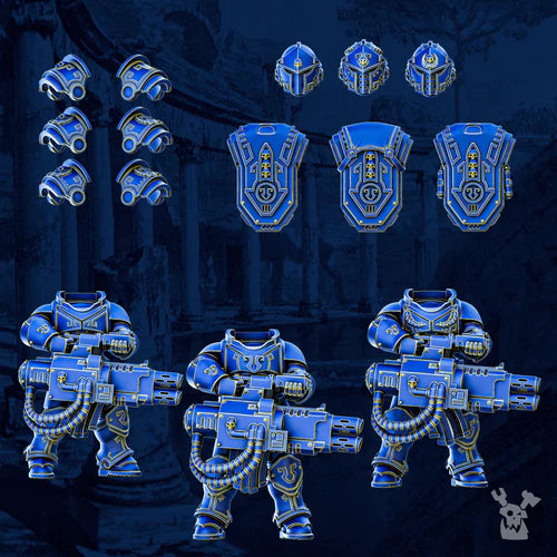 Princeps Cohorte Fusecannons Squad x3