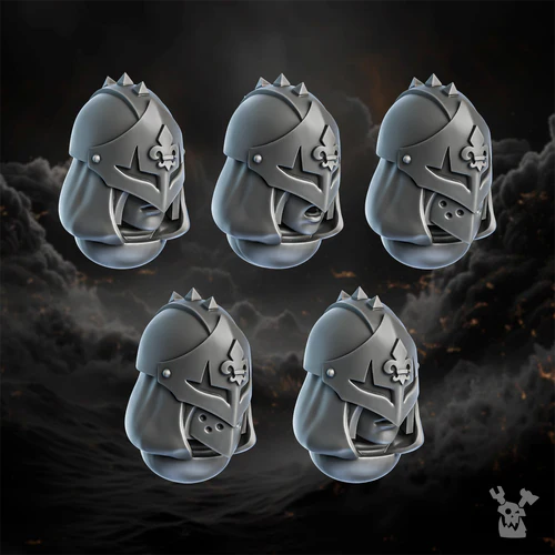 Sisters of Redemption Heads x5