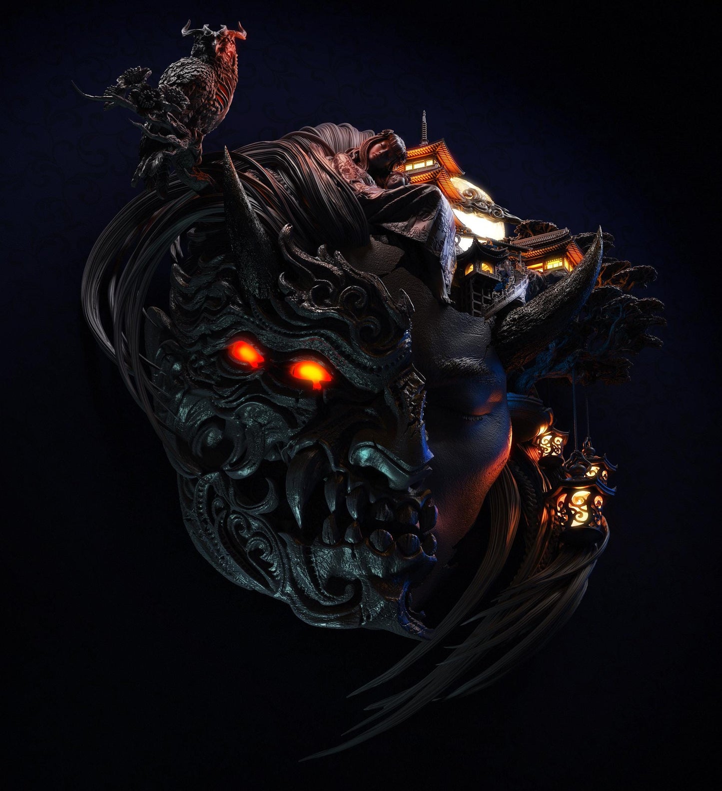 Tenjin_s Mind | Sculpt | Black forge Games