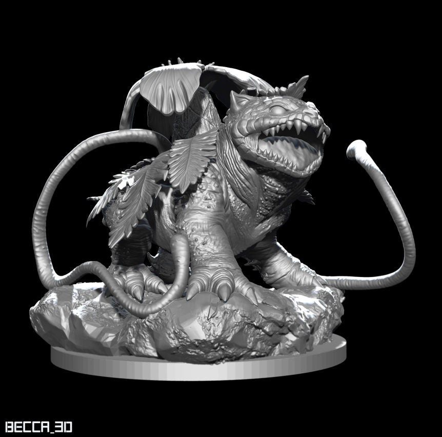 Kaijumon Flower Toads/ Tabletop Model / Miniature Figurine | Kaijumon