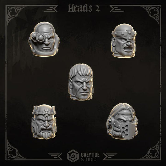 Heads 2 | Eternal Crusaders | Greytide Studio