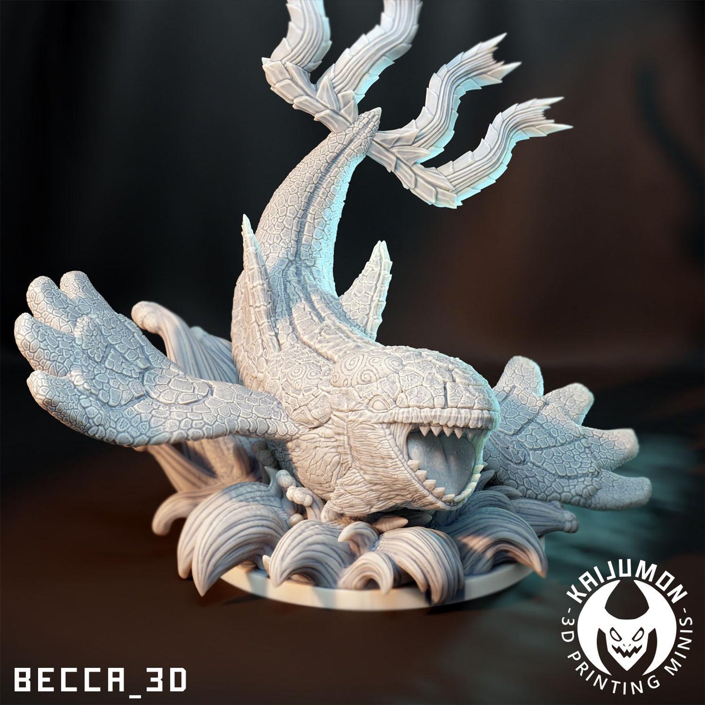 Kaijumon Water Titan/ Tabletop Model / Miniature Figurine | Kaijumon (Kyogre)