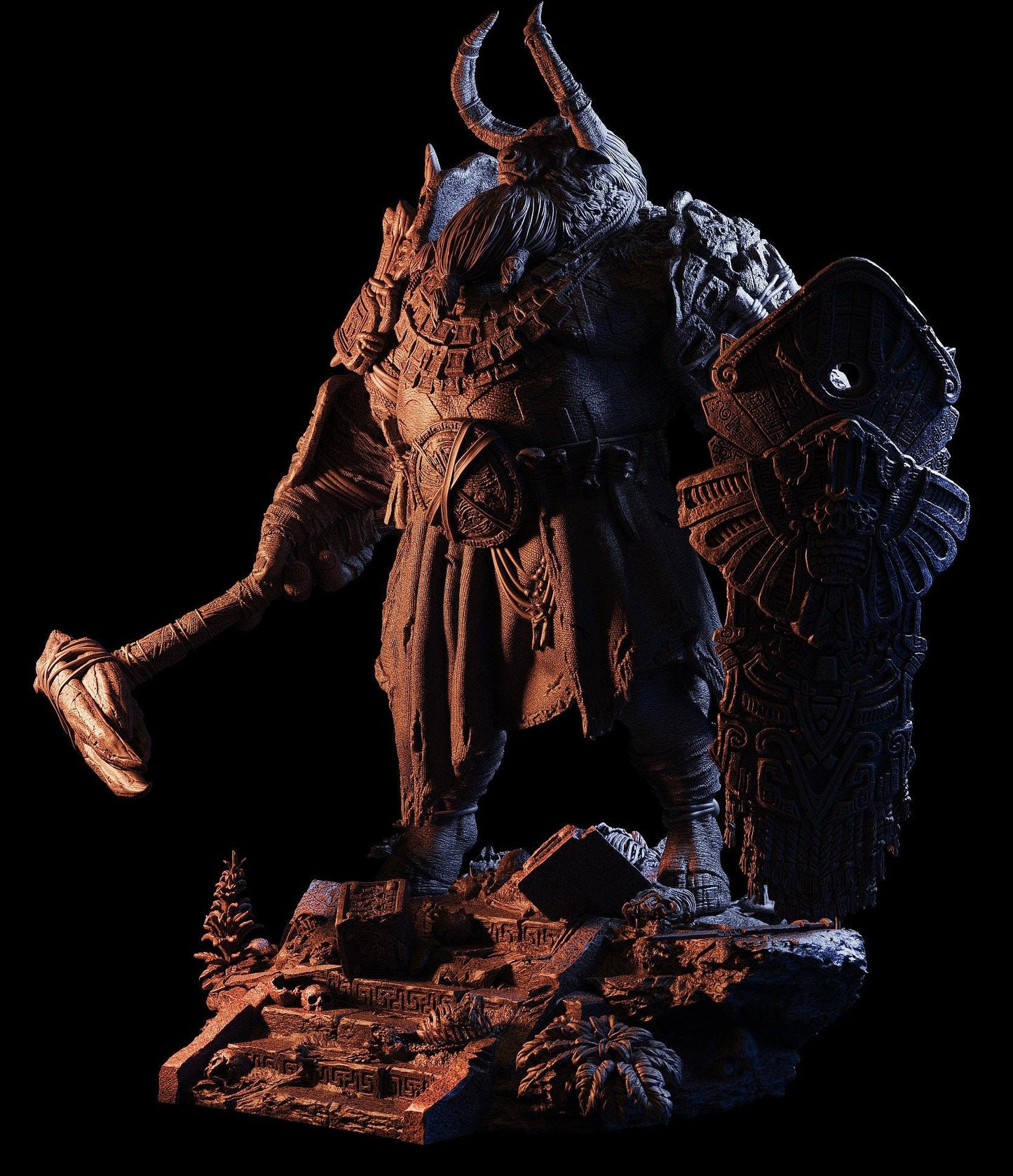 BFG - Nkosi Skeleton Base | Sculpt | Black forge Games
