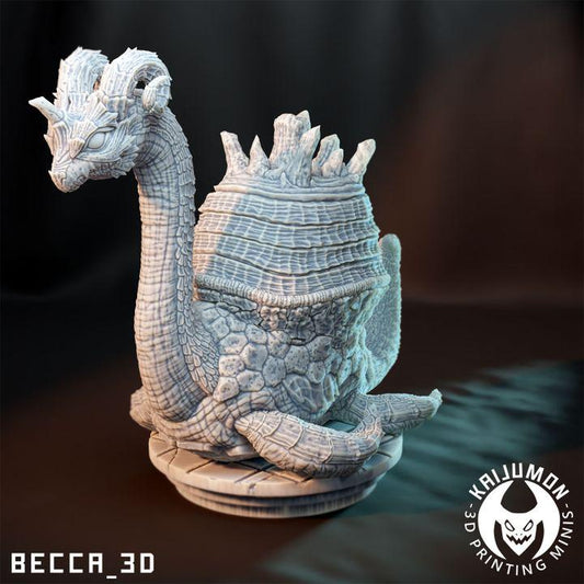 Kaijumon Mega Nessy/ Tabletop Model / Miniature Figurine | Kaijumon (GMAX Lapras)