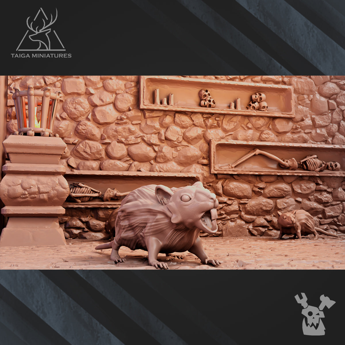 Alternate view of CRYPT'S RATS by DakkaDakka Store - Full Miniature / Model