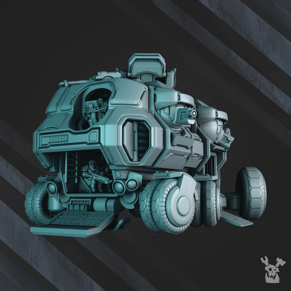 Alternate view of GOLIATH TRANSPORTER by DakkaDakka Store - Full Miniature / Model