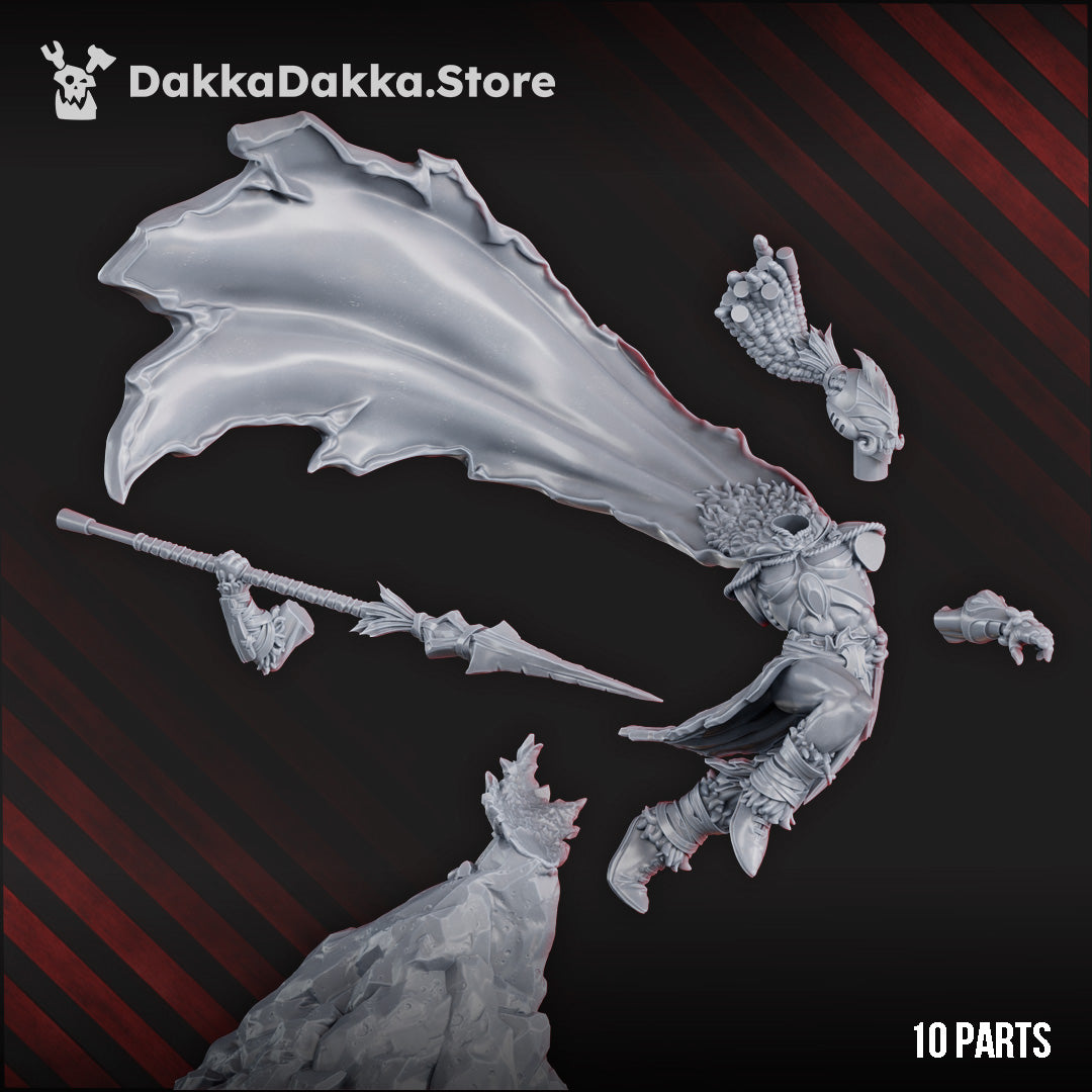Alternate view of Nazca the Lone Squaller by DakkaDakka Store - Full Miniature / Model