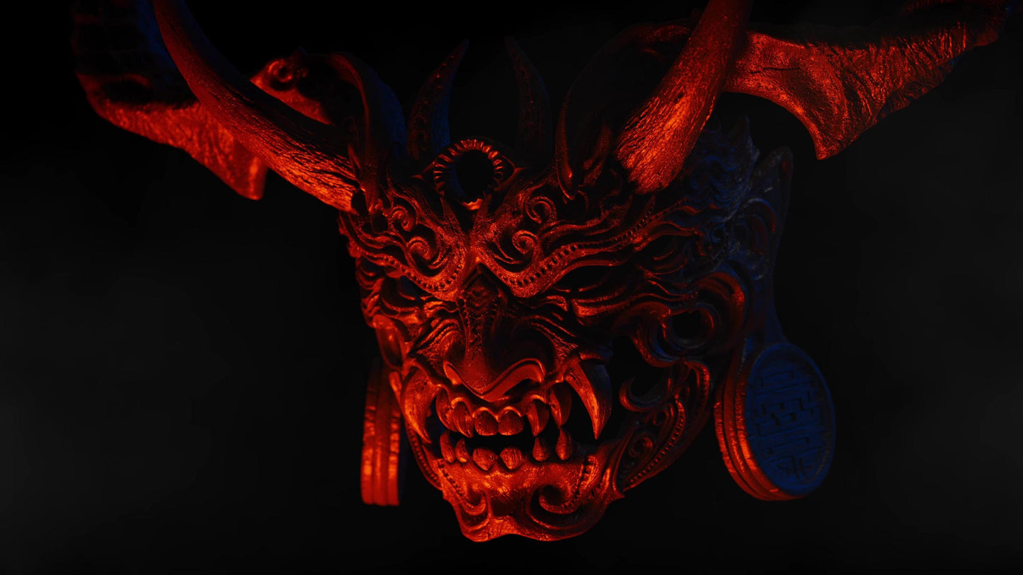 BFG - Tenjin Life-Sized Wearable Mask | Sculpt | Black forge Games