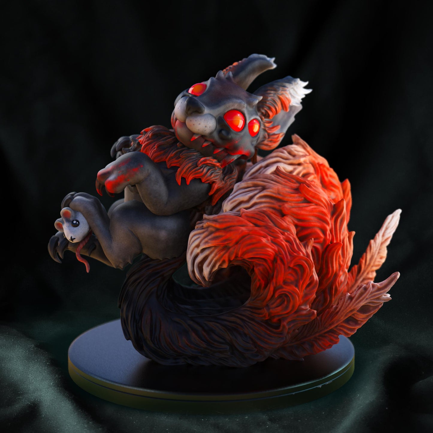 BFG - Chibi Kojiro Fox | Sculpt | Black forge Games