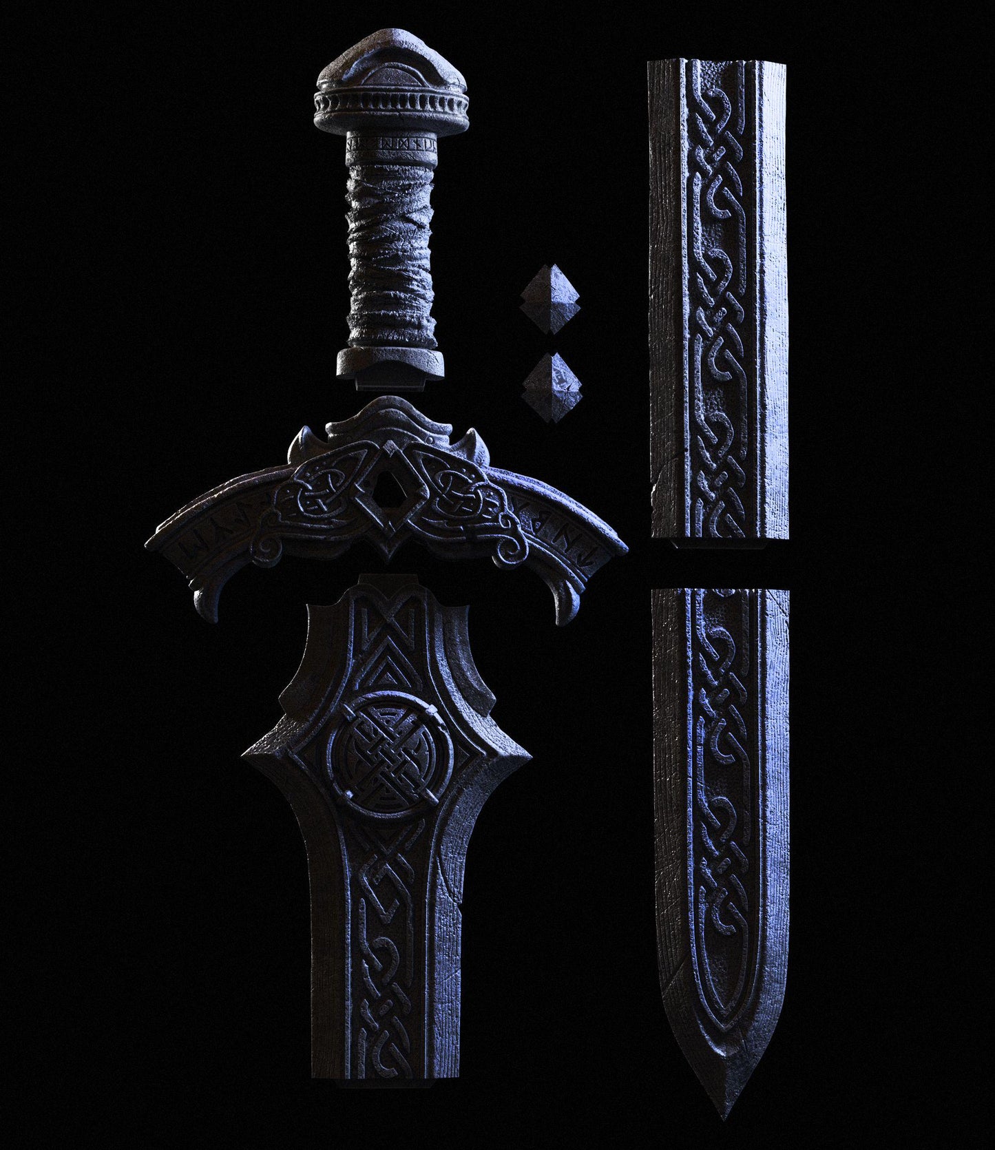 BFG - Ellika Sword - Life-Sized | Sculpt | Black forge Games
